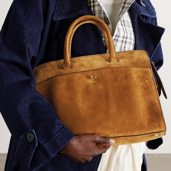 Metier Private Eye Suede Tote Bag - Picture 1 of 12